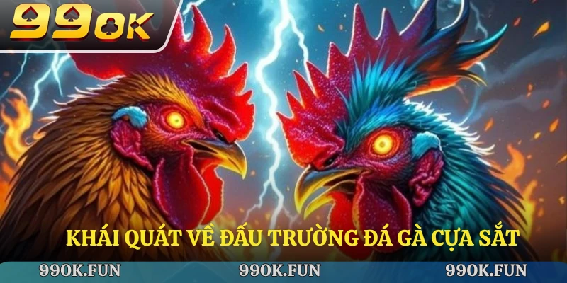 Khái quát về đấu trường đá gà cựa sắt